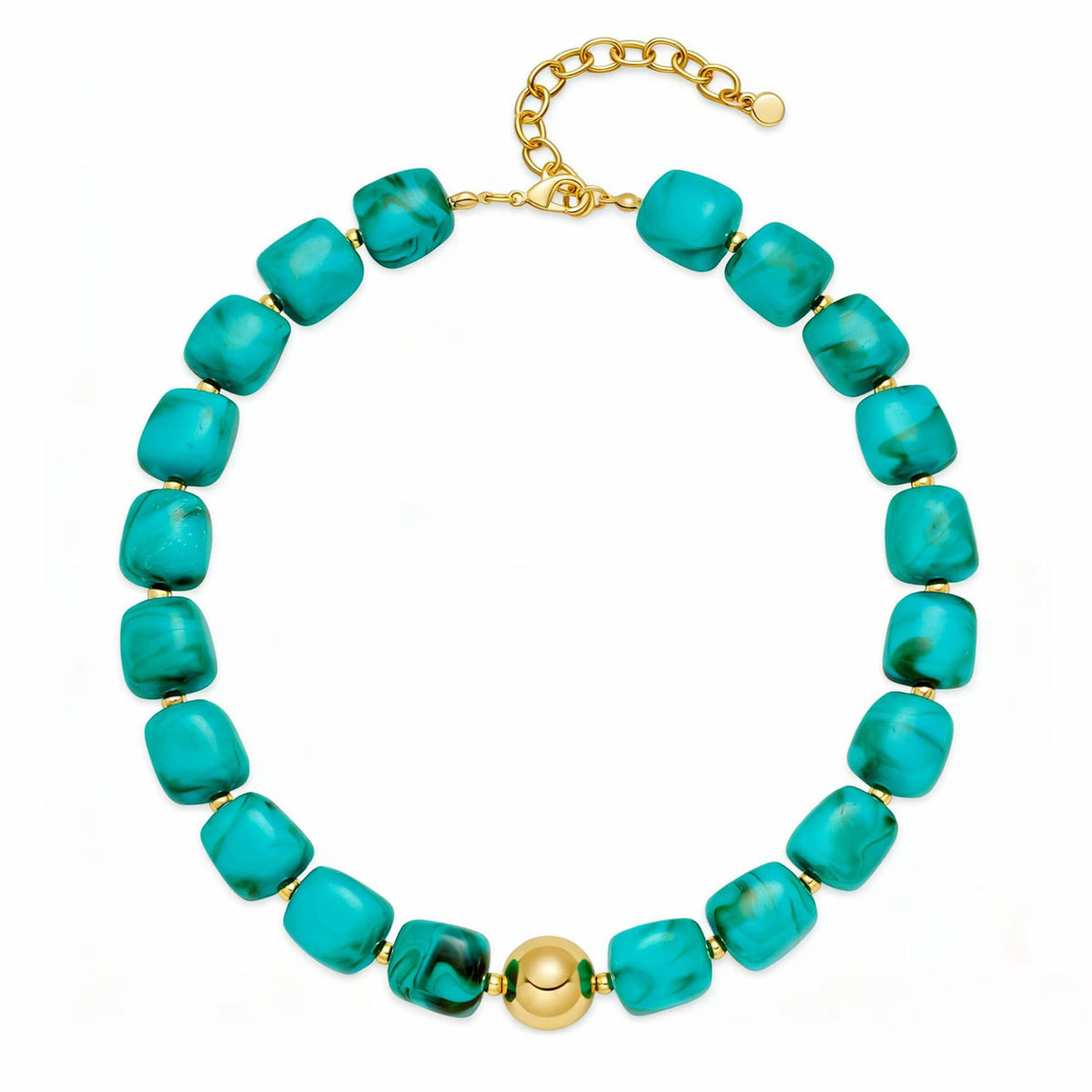 Mediterraneo Necklace — Turquoise