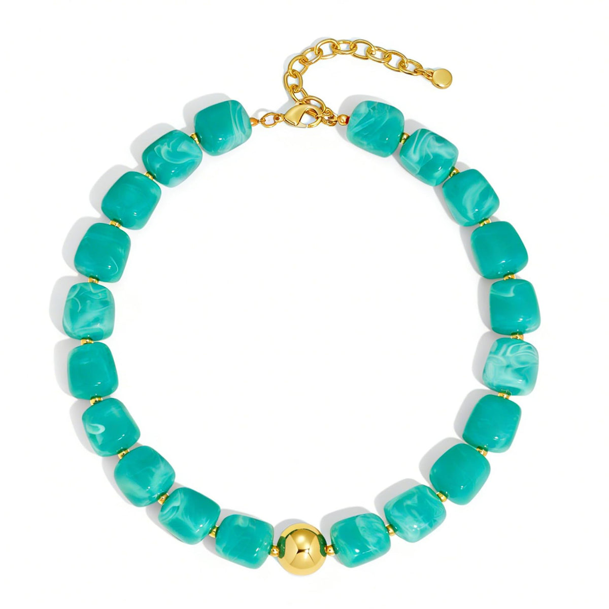 Capri Sea Necklace — Aqua 🩵