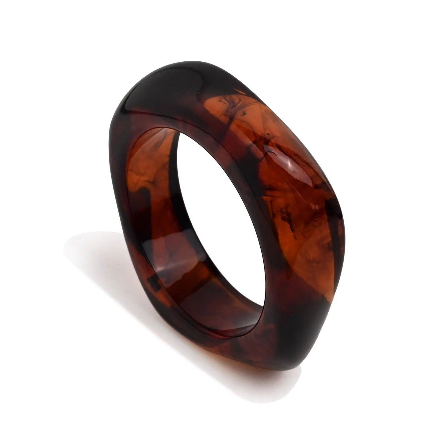 Tortoise Acrylic Bangle