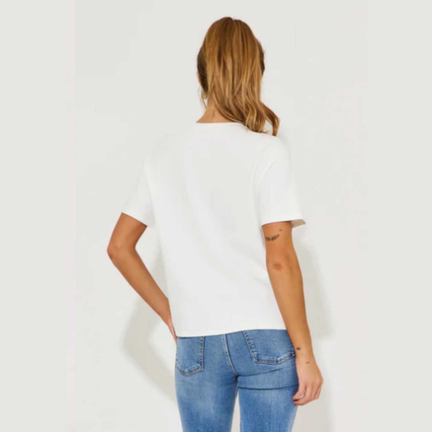 Flower Short Sleeve Top