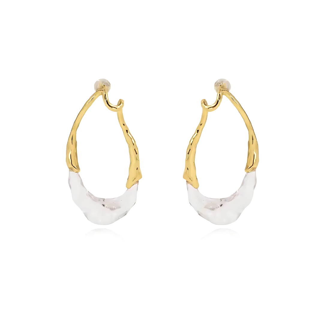 Lumière Two-Tone Earring