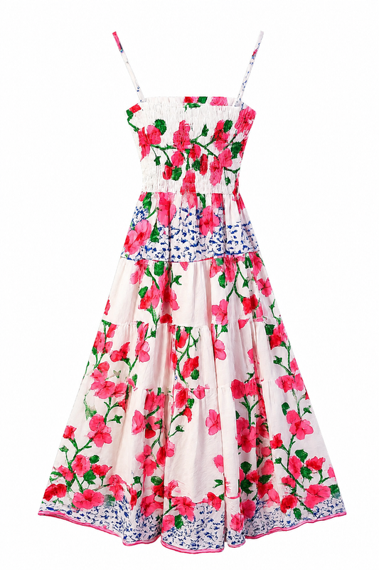 Amalfi Bloom Maxi Dress