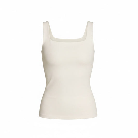 Square Neck Double Faced Top