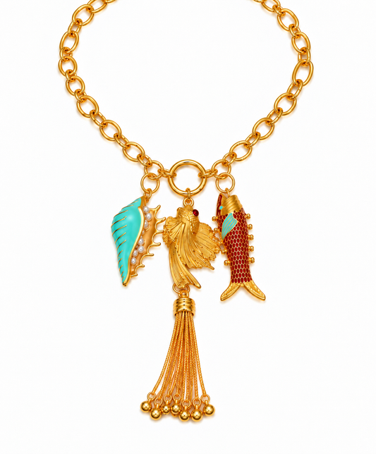 🌊 Mare Treasures Charm Necklace