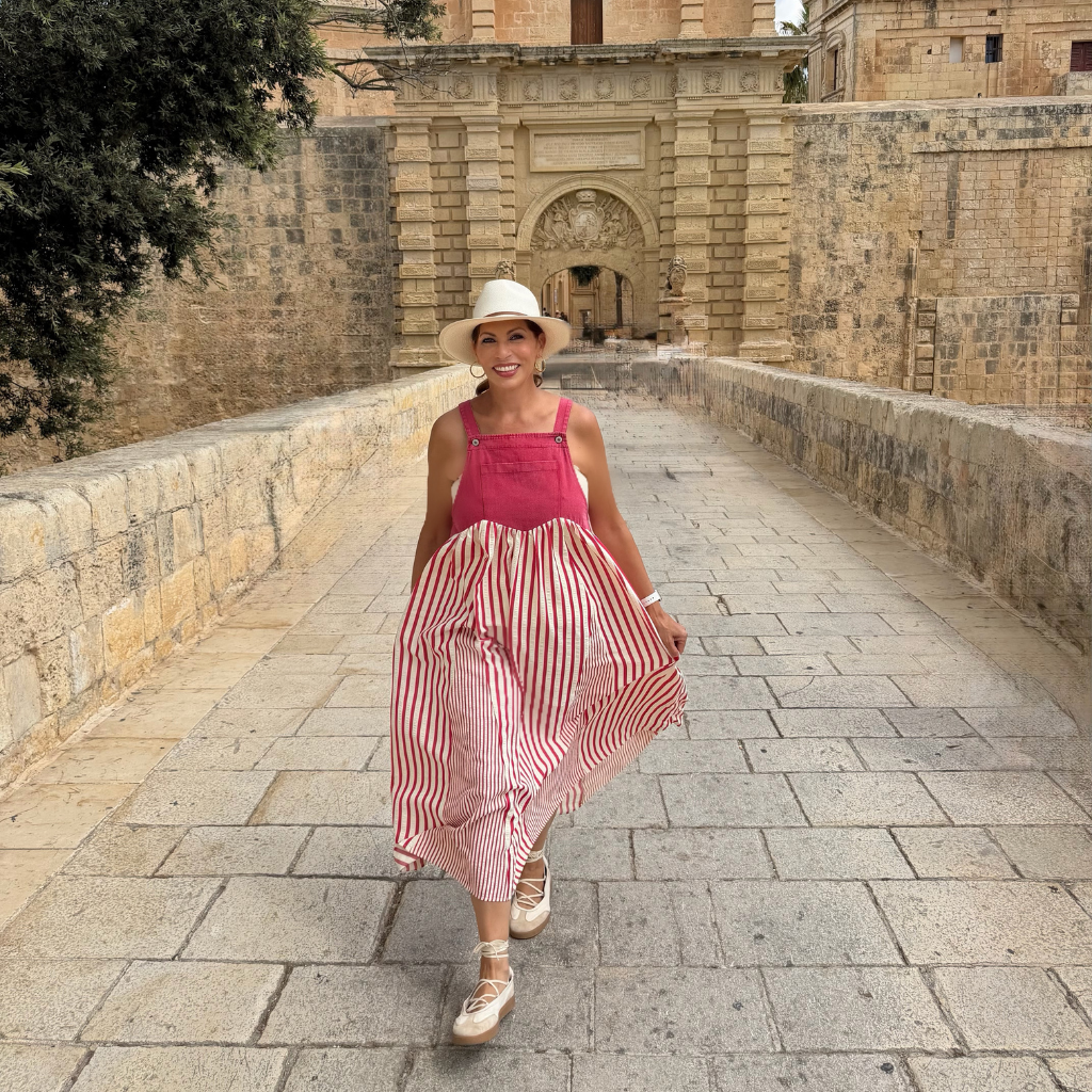 Mdina Denim Overall Dress