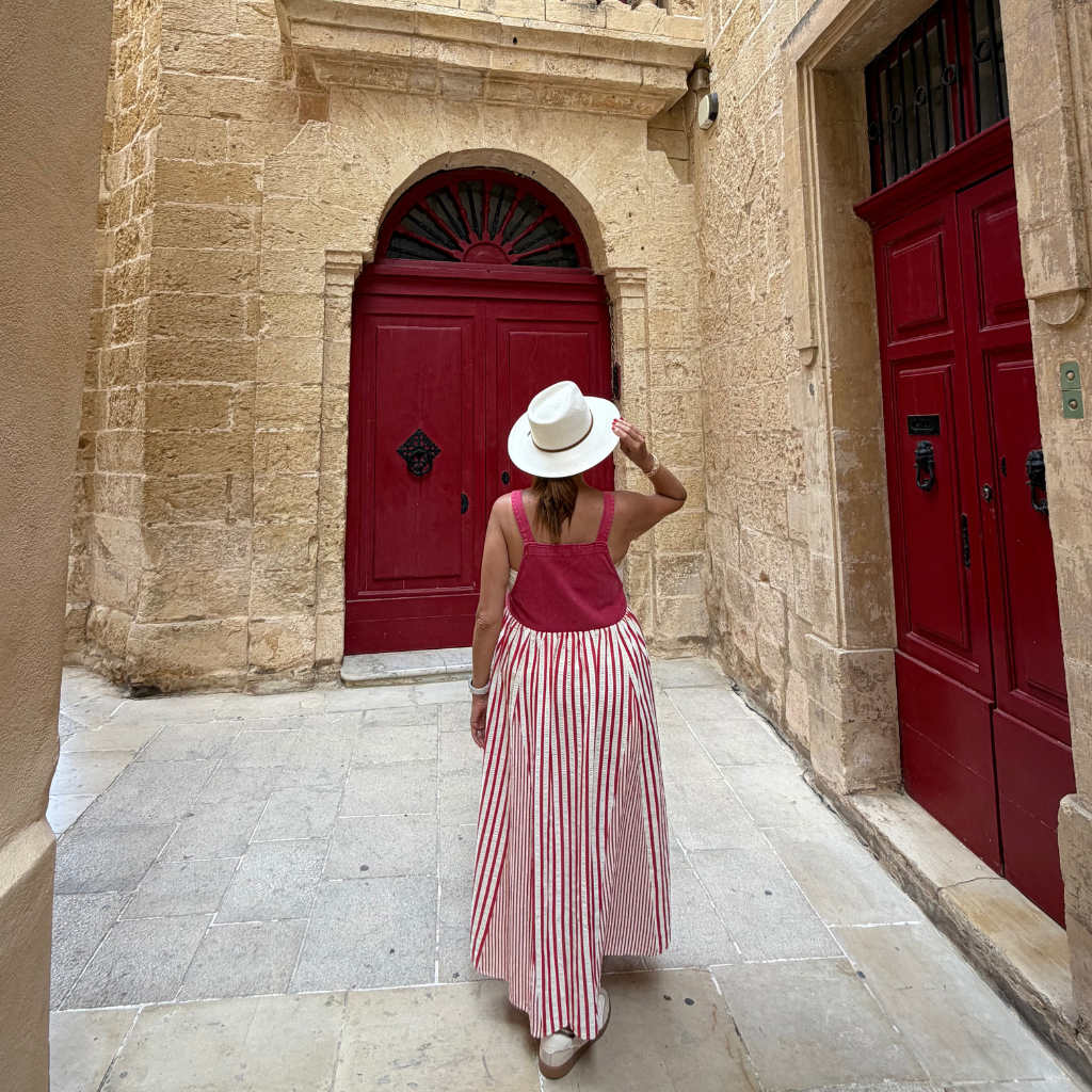 Mdina Denim Overall Dress