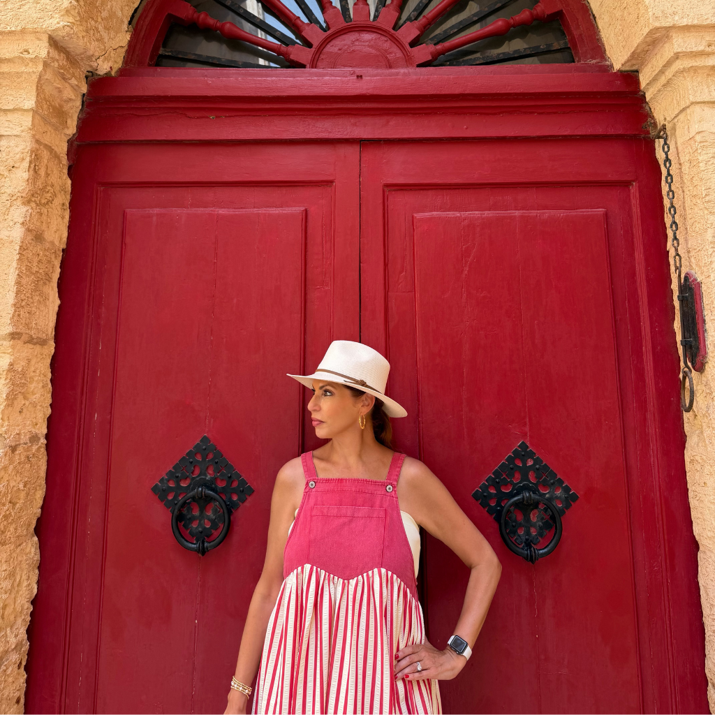 Mdina Denim Overall Dress