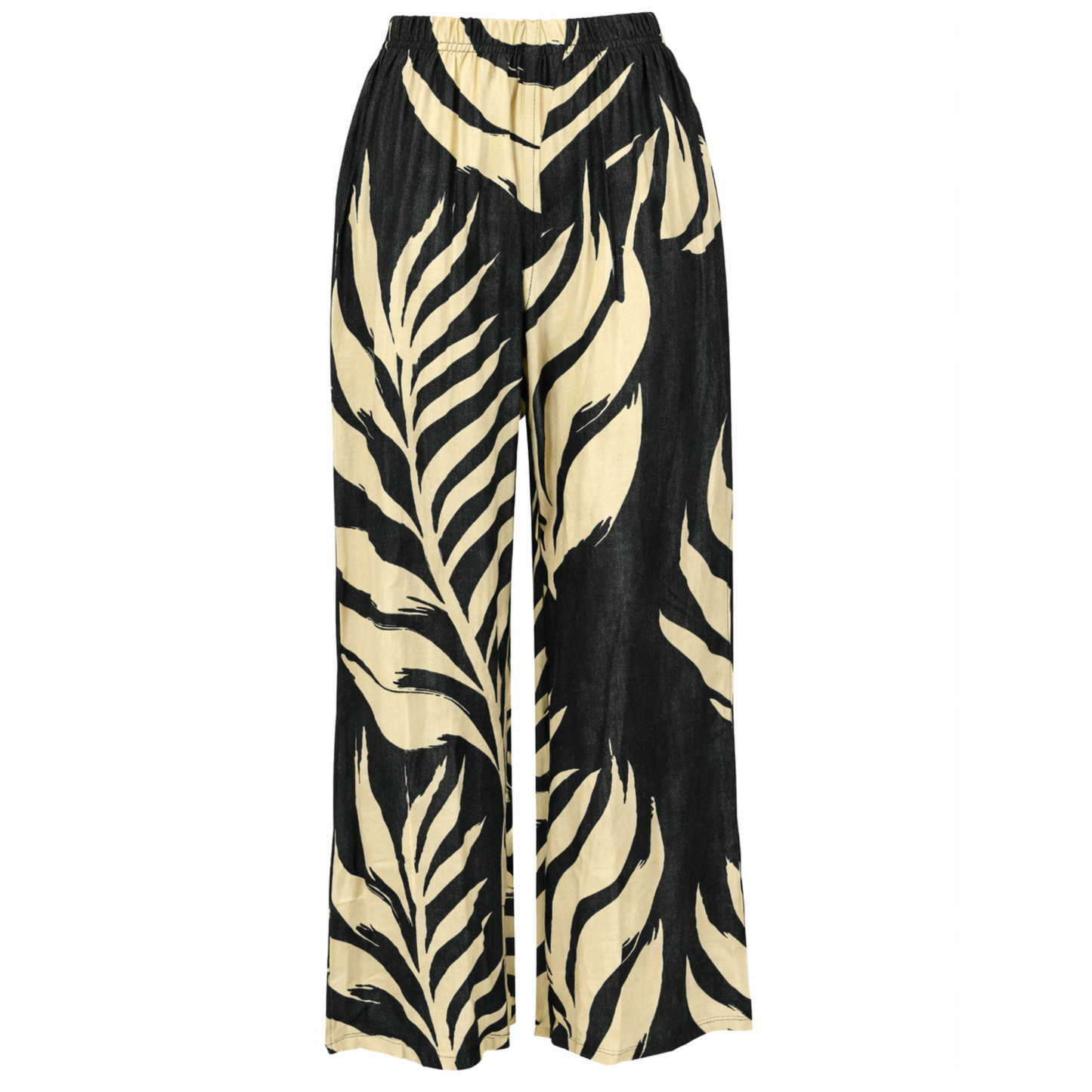 Tropical Botanic Printed Wide Pant
